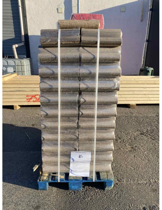 Henger alakú keményfa brikett (990 kg/raklap)