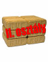 MÁSODOSZTÁLYÚ Tégla alakú keményfabrikett 100% bükk (960 kg/raklap) 